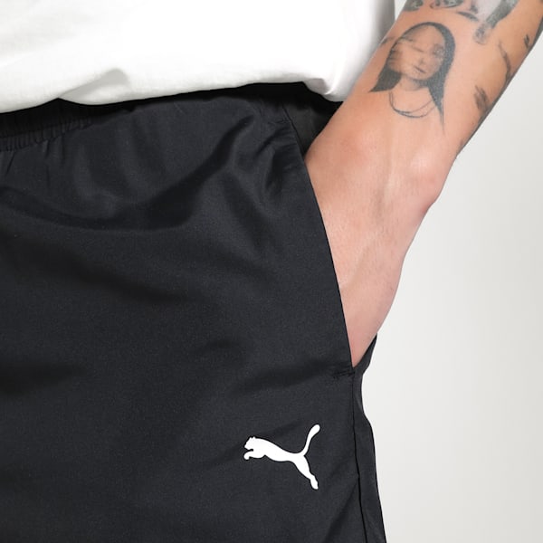 Men's Essential 5" Woven Shorts, PUMA Black, extralarge-IND